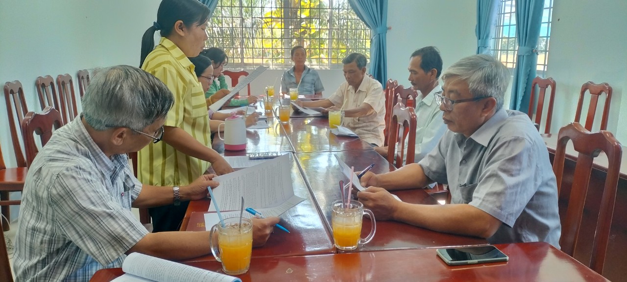 Hội Nông Dân phường Vĩnh Nguơn tổng kết công tác hội và phong trào nông dân năm 2023