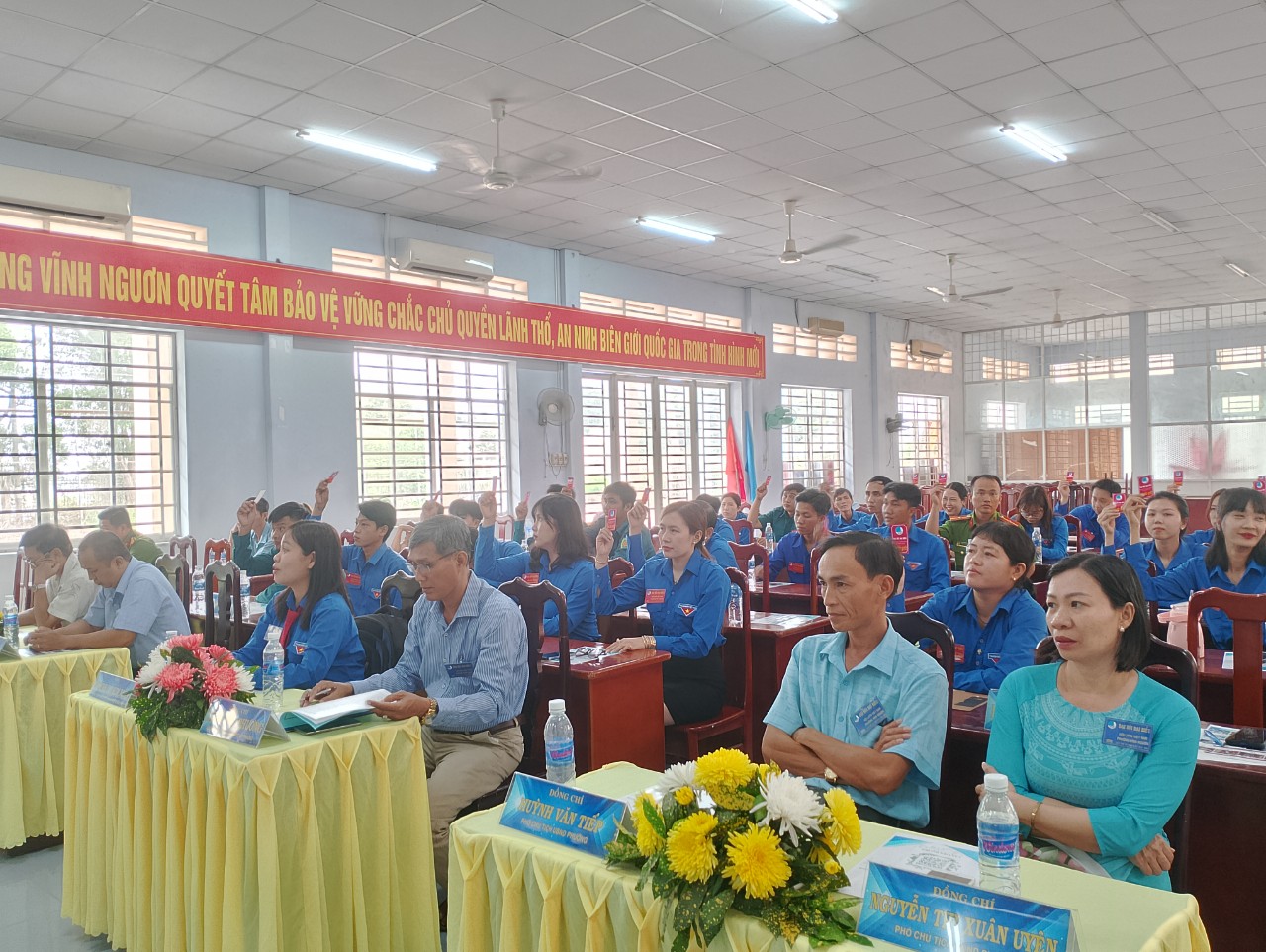 Đại hội Hội Liên hiệp Thanh niên Việt Nam phường Vĩnh Nguơn, khoá IX, nhiệm kỳ 2024-2029