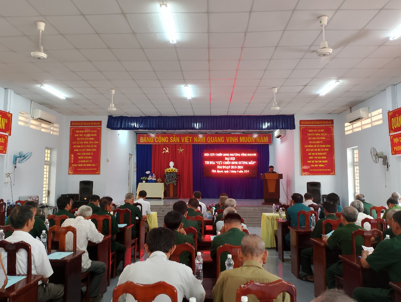 Đại hội thi đua yêu nước “Cựu Chiến binh gương mẫu” phường Vĩnh Nguơn giai đoạn 2019-2024